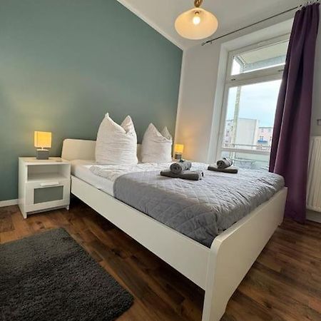 Akk1 - Apartment Im Zentrum Vollausstattung Balkon Magdeburg Dış mekan fotoğraf