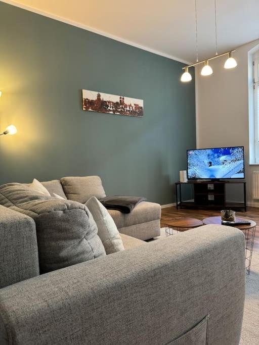 Akk1 - Apartment Im Zentrum Vollausstattung Balkon Magdeburg Dış mekan fotoğraf